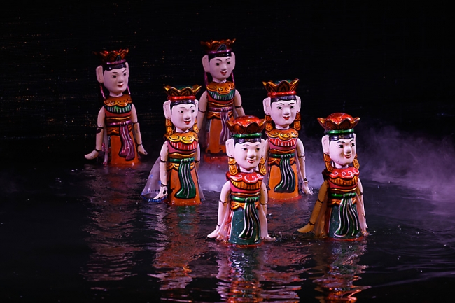 Hanoï-Thang Long water puppet show-043